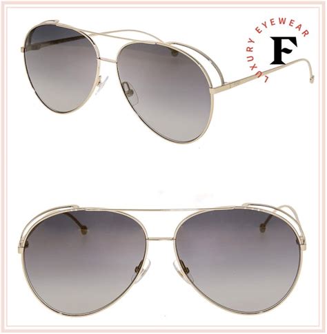 fendi 0286 aviator sunglasses|fendi aviator sunglasses women.